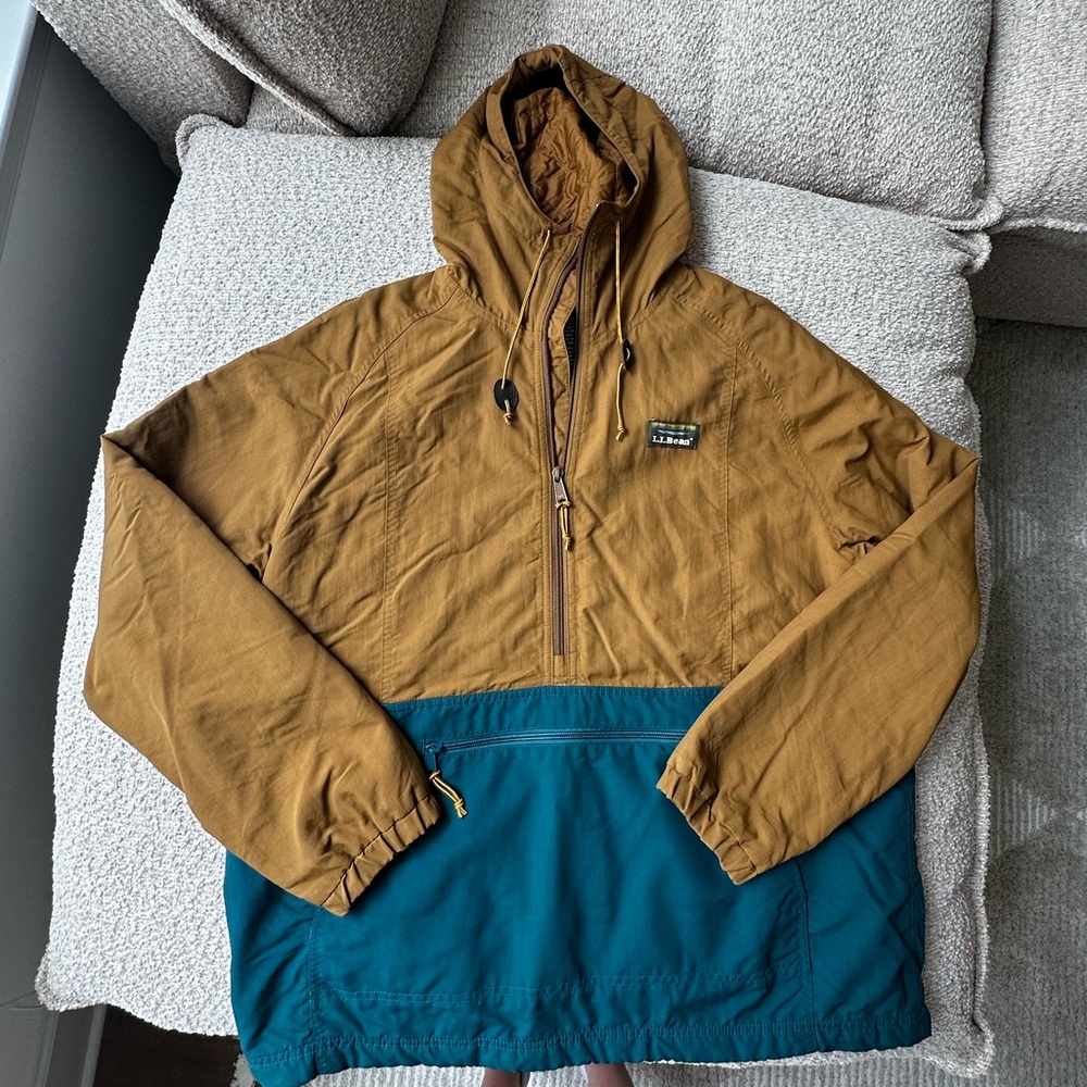 LLBean Two-Tone Hooded Jacket